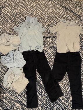 Amazon Essentials and the children’s place uniform bundle